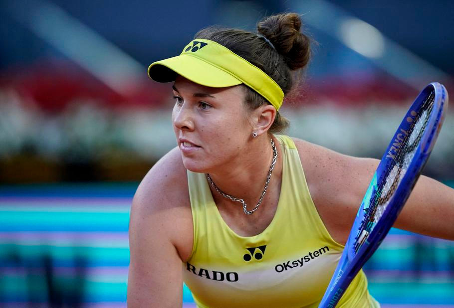 Linda Nosková na turnaji v Madridu 2026