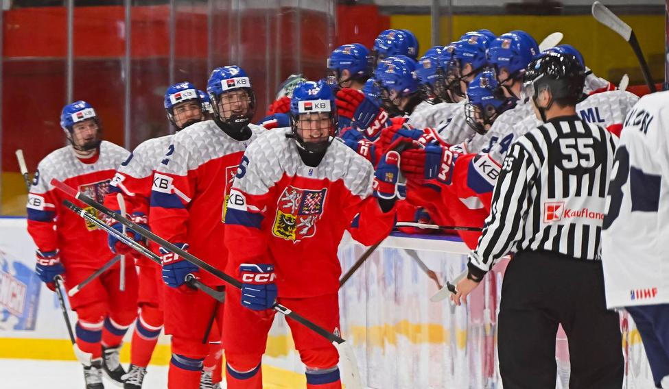 Radost české osmnáctky ve čtvrtfinále proti Finsku na MS 2026