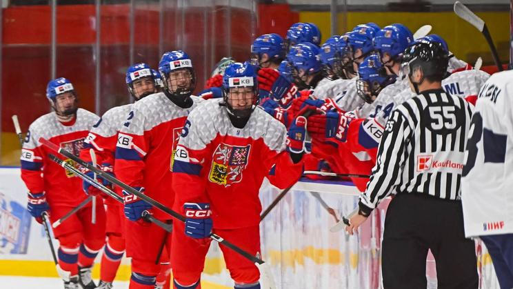 Radost české osmnáctky ve čtvrtfinále proti Finsku na MS 2026