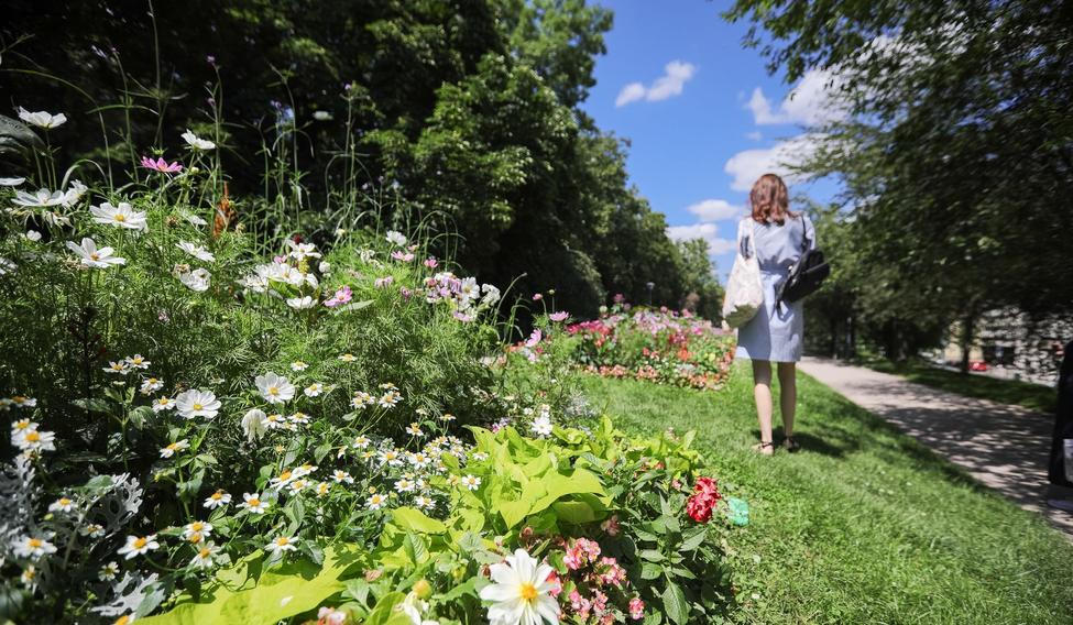 Ilustrační foto - léto, teplo, počasí, lidé, Praha