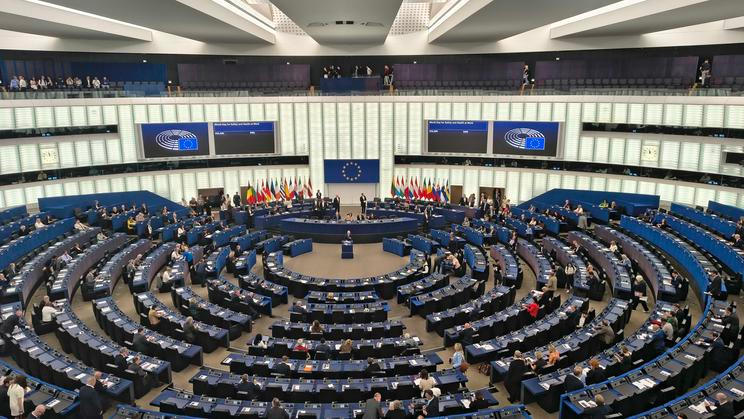 Evropský parlament ve Štrasburku. Ilustrační foto.