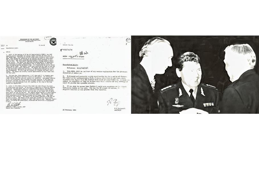 Oficiální zpráva pplk. Halta o incidentu UFO z prosince 1980.