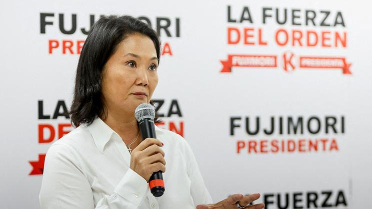 Peruánská prezidentská kandidátka Keiko Fujimori