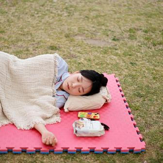 Power Nap Contest for sleep-deprived South Korea held in Seoul