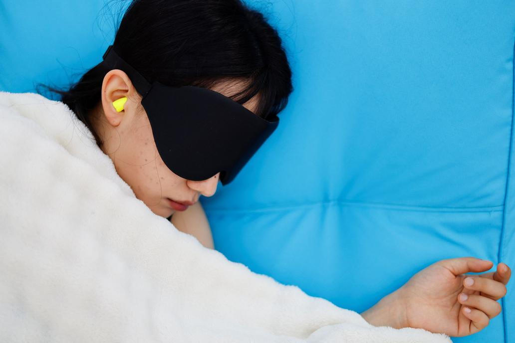 Power Nap Contest for sleep-deprived South Korea held in Seoul