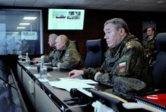 Putin, Gerasimov, Šojgu, rusko, armáda