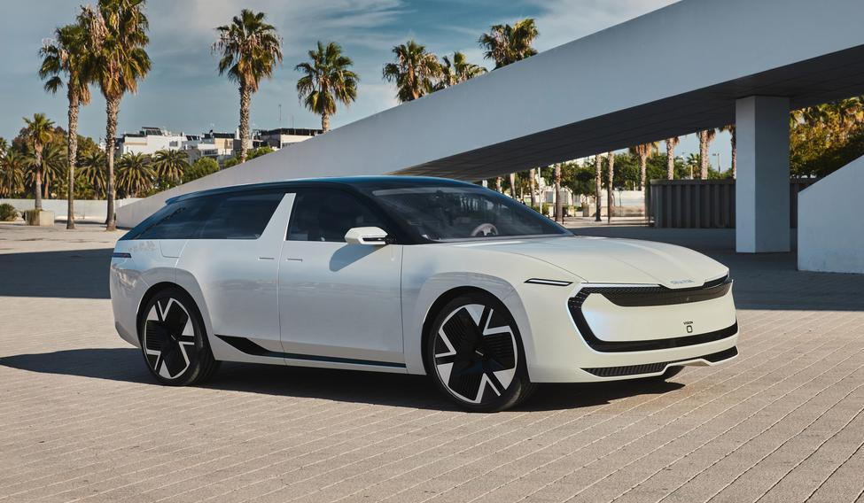 Škoda Vision O je prototyp elektrického kombi, které přijede kolem roku 2030 na platformě SSP.