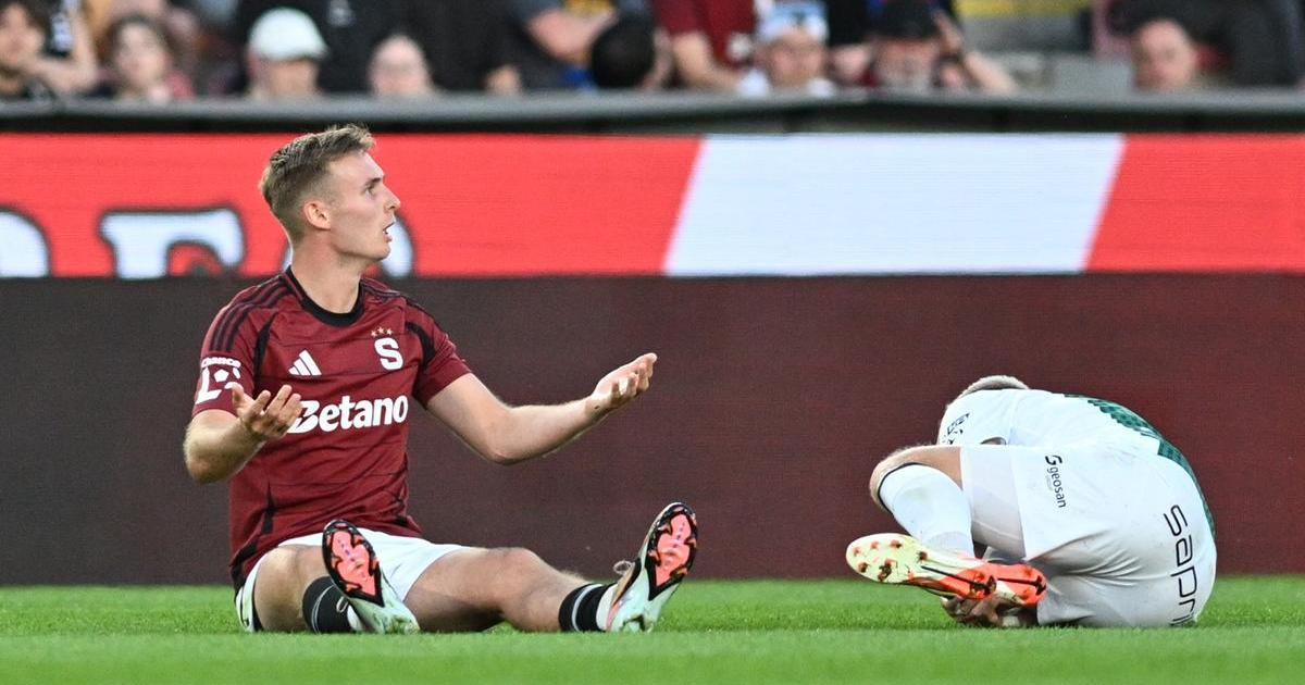 Sparťan na Letné zase unikl červené kartě. Strašně nebezpečné, tvrdili i experti