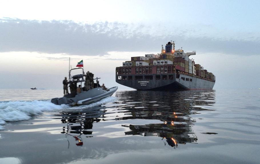 Seizure of the Epaminondas vessel by the Islamic Revolutionary Guard Corps (IRGC) in the Strait of Hormuz