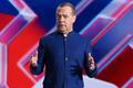 Deputy Chairman of the Russian Security Council Dmitry Medvedev speaks during an event in Moscow