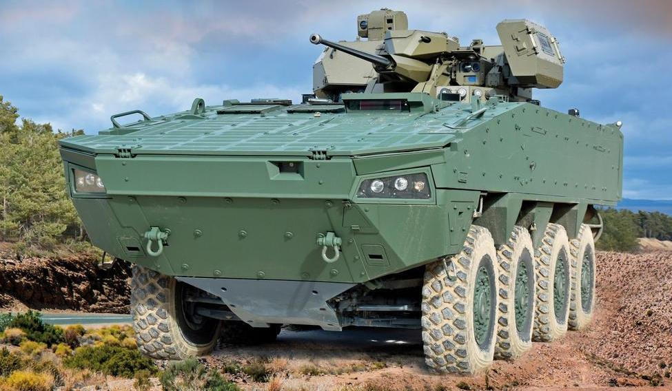 Obrněné vozidlo Patria AMVXP, které Finsko nabízí české armádě.