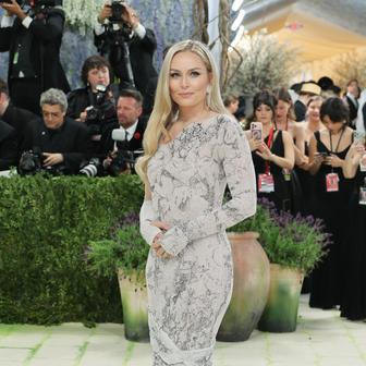 Lindsey Vonnová na plese Met Gala