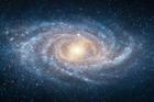 View,From,Space,To,A,Spiral,Galaxy,And,Stars.,Universe