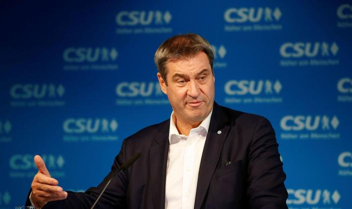 Šéf bavorské CSU Markus Söder