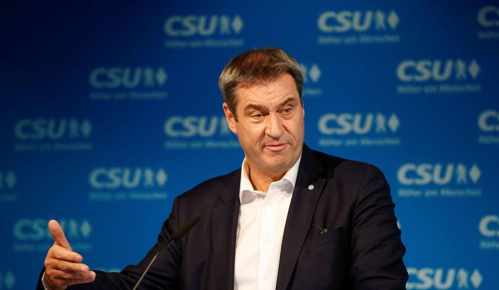 Šéf bavorské CSU Markus Söder