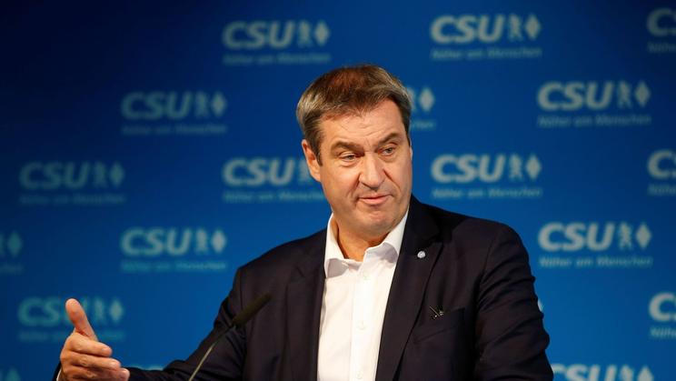 Šéf bavorské CSU Markus Söder