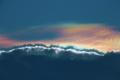 Iridescent,Cloud,,Rainbow,Cloud,Phenomenon,In,The,Sky