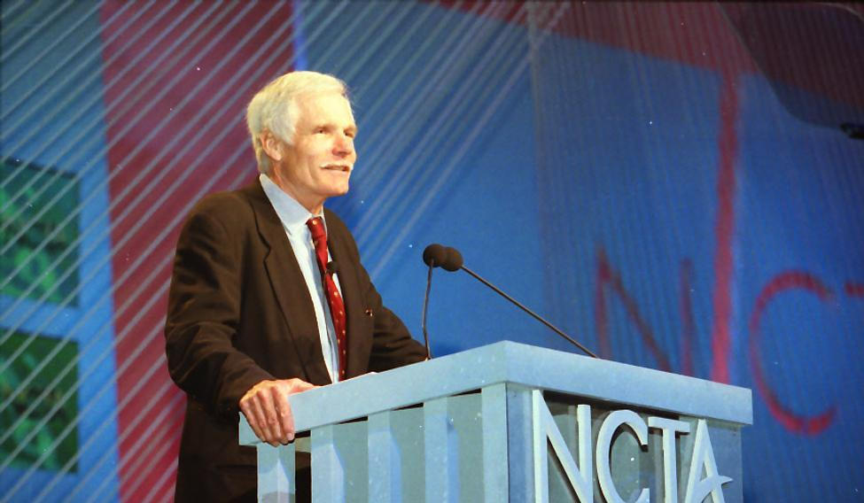  Zakladatel americké televizní stanice Ted Turner.