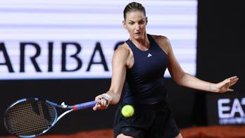 Karolína Plíšková na turnaji v Římě 2026