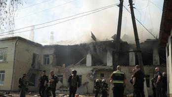 Russian drone strike in Sumy