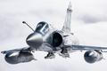 Mirage 2000-5 loni v září na cvičení Volfa 2025 ve francouzském Orléans