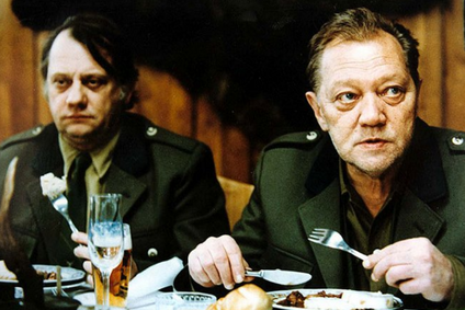 Miloslav Štibich a Rudolf Hrušínský ve filmu Slavnosti sněženek.