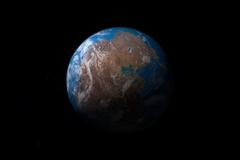 Ancient,Supercontinent,Pangea,In,Earth,Planet.,3d,Rendering