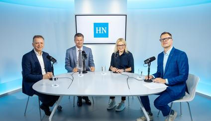 Debata HN,  Jan Michal, generální ředitel CzechInvest, Martin Vohánka, generální ředitel Eurowag, Hana Součková, generální ředitelka SAP ČR, Michael Mareš, redaktor HN,