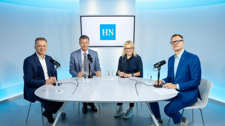 Debata HN,  Jan Michal, generální ředitel CzechInvest, Martin Vohánka, generální ředitel Eurowag, Hana Součková, generální ředitelka SAP ČR, Michael Mareš, redaktor HN,