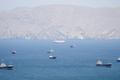 Vessels in the Strait of Hormuz