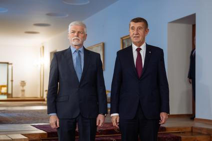 Prezident Petr Pavel se setkal s premiérem Andrejem Babišem
