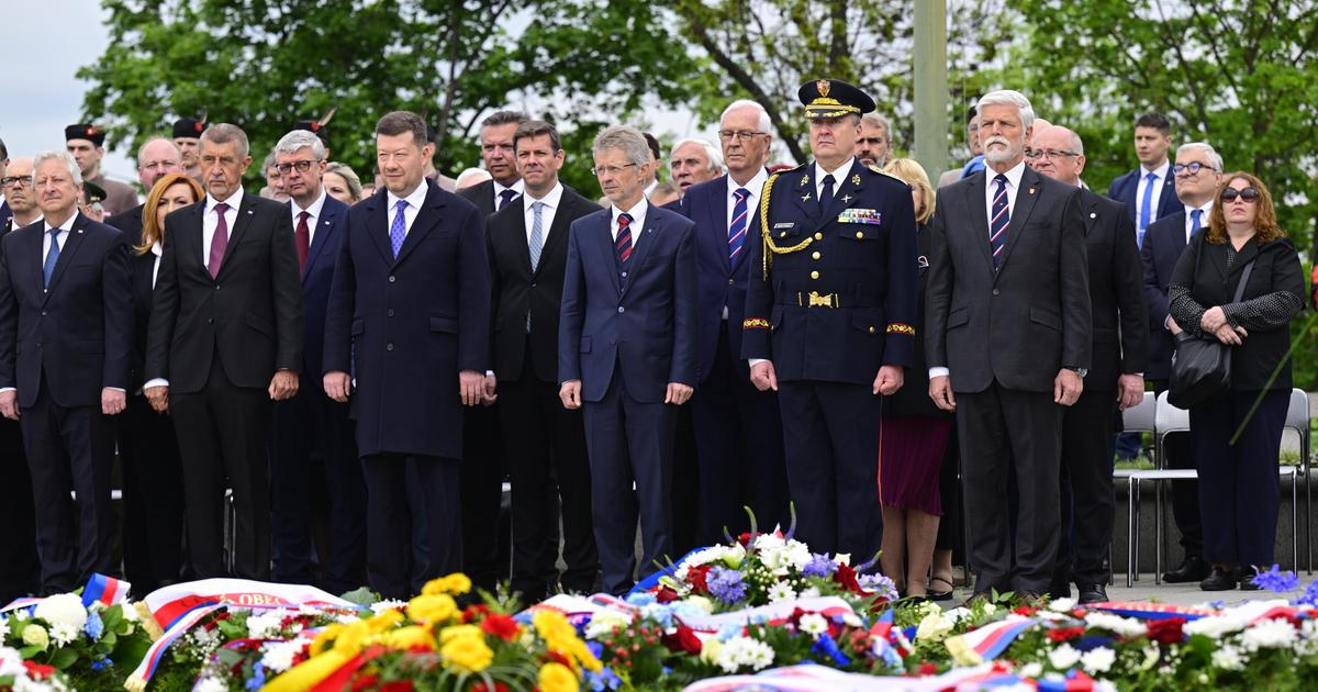 Pieta na Vítkově. „Rezignace na obranu vlastních hodnot může mít fatální následky,“ řekl prezident