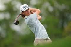 Golfista Petr Hrubý