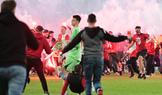 fanoušci, pyrotechnika