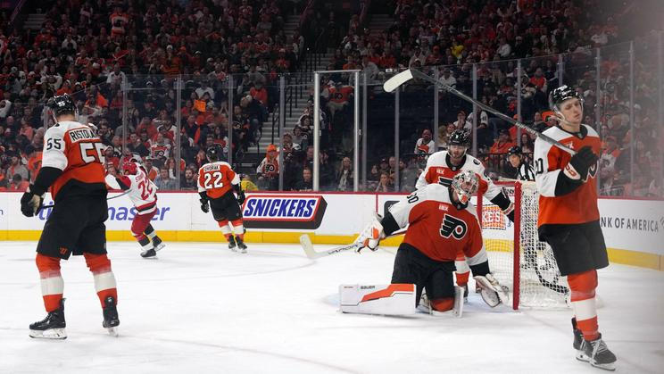 NHL: Stanley Cup Playoffs-Carolina Hurricanes at Philadelphia Flyers