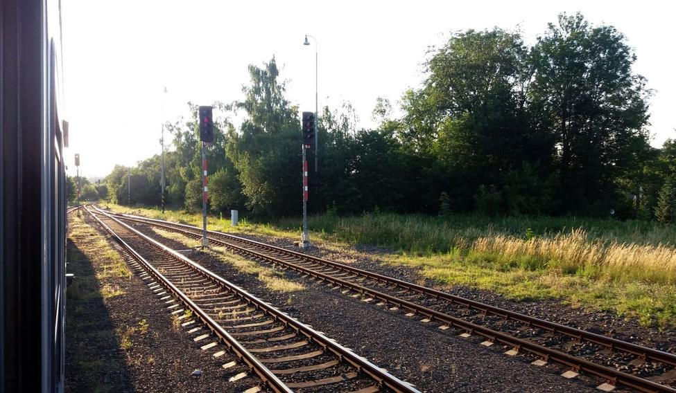 České dráhy, vlak, železnice, koleje