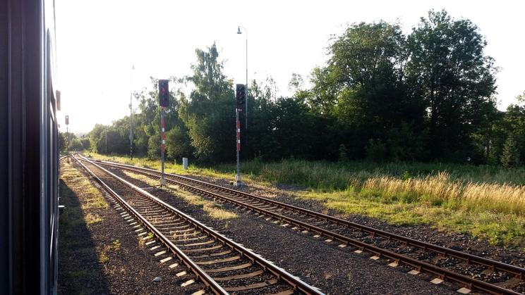 České dráhy, vlak, železnice, koleje