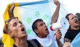 Protest against the arrival of the cruise ship MV Hondius, following a deadly hantavirus outbreak on board the ship, in Santa Cruz de Tenerife