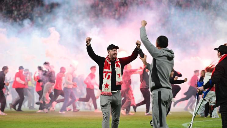 Sport-fotbal-první-nadstavba-2. kolo-Slavia-Sparta-FASTPIX, 1. liga