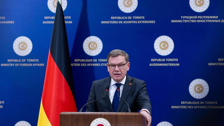 Germany's Foreign Minister Johann Wadephul visits Ankara
