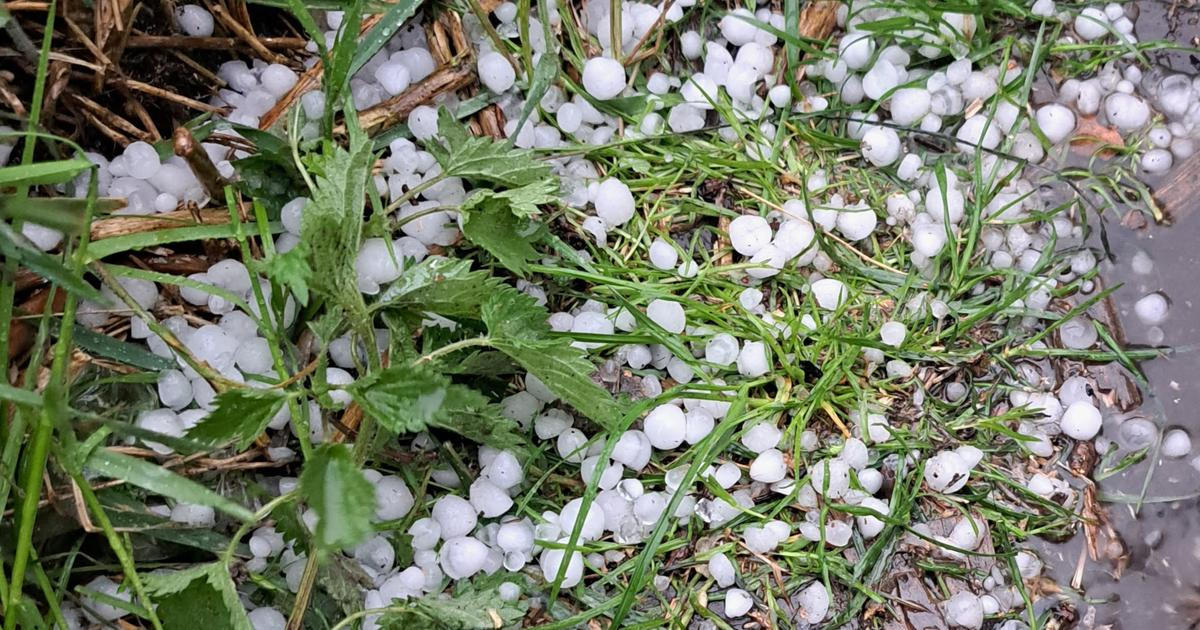 Část Česka zasáhlo krupobití, hasiči měli napilno zvláště na Vysočině