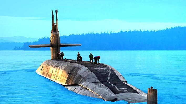 Ponorky třídy Ohio s balistickými raketami jsou součástí jaderné odstrašující síly USA.