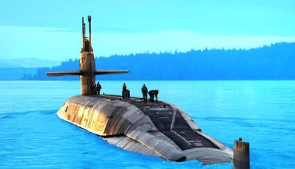 Ponorky třídy Ohio s balistickými raketami jsou  součástí jaderné odstrašující síly USA.