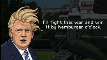 V nové hře od The Secret Handshake s názvem Operation Epic Furious: Strait to Hell si zahrajete za Donalda Trumpa.