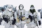 FILE PHOTO: Canadian troops conduct arctic operations