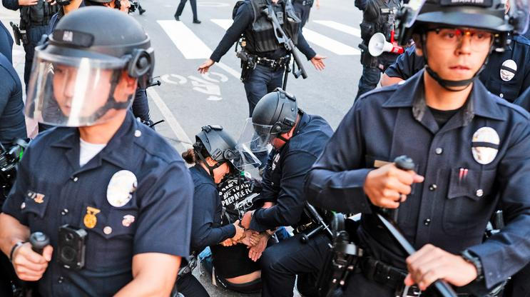 Zásah police v USA