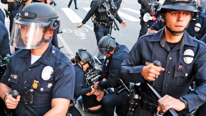 Zásah police v USA