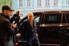 Russian President Vladimir Putin meets his former school teacher in Moscow