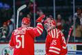 Útočník Austin Watson a brankář Michal Postava v dresu Grand Rapids Griffins