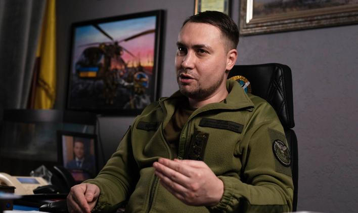 Šéf prezidentské kanceláře a předtím dlouholetý velitel vojenské rozvědky Kyrylo Budanov